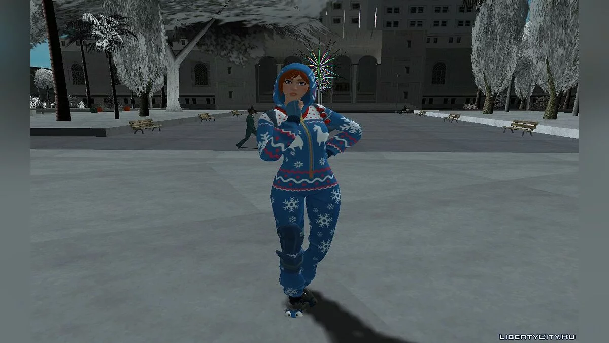 Dojor Malam (Onesie) dari Fortnite / GTA San Andreas