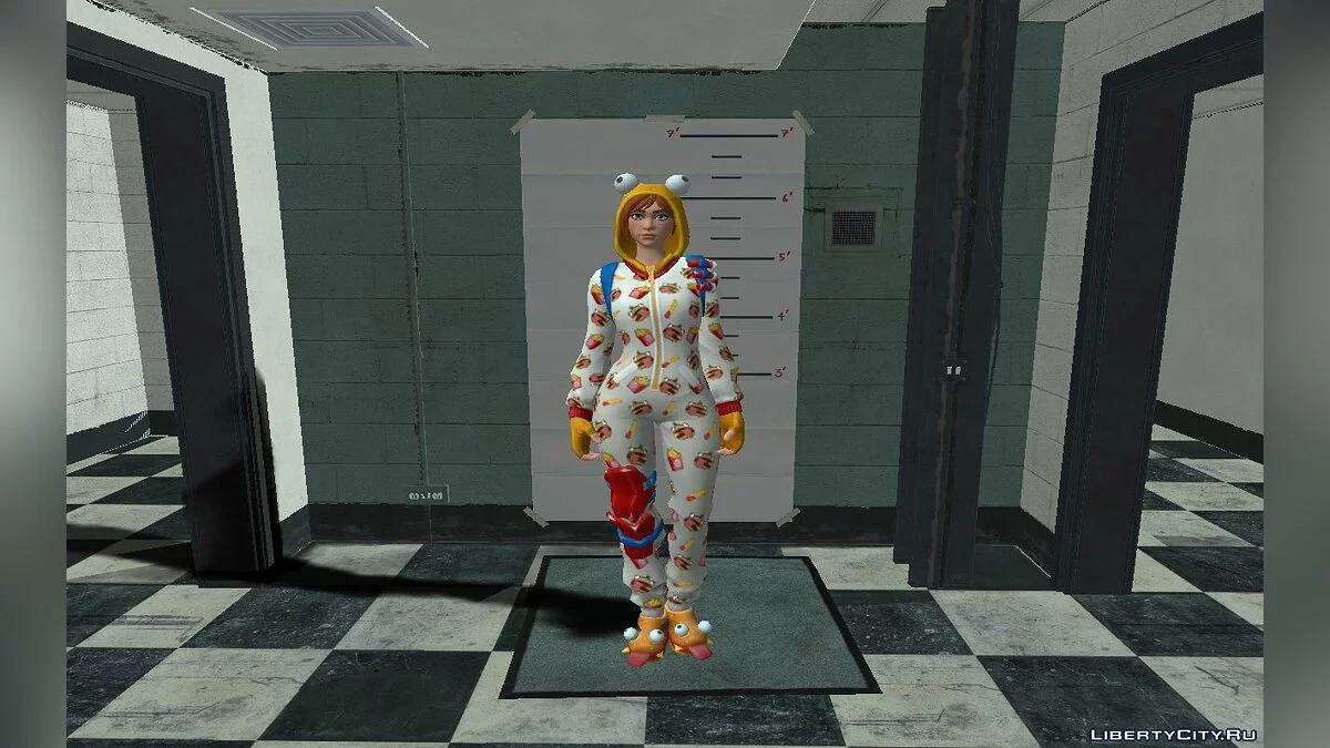 Dojor Malam (Onesie) dari Fortnite / GTA San Andreas