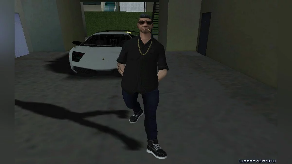 Nuevo Cwmohb1 en ropa casual con nuevo peinado V10 / GTA San Andreas