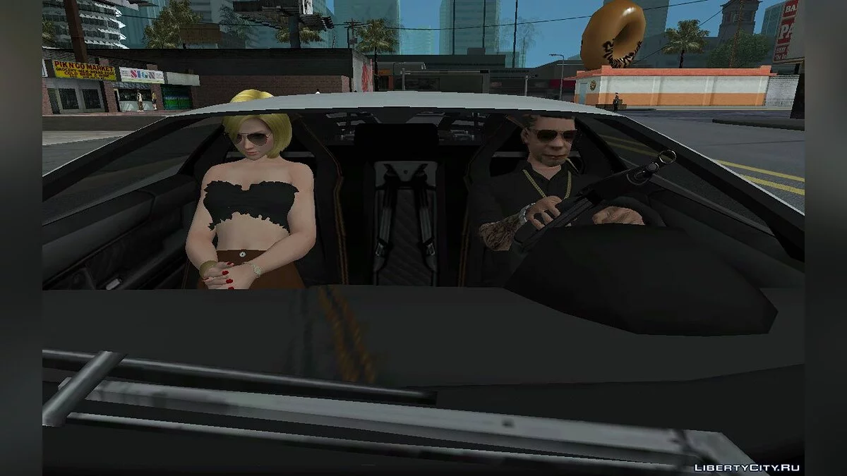 Nuevo Cwmohb1 en ropa casual con nuevo peinado V10 / GTA San Andreas