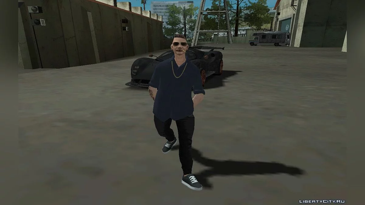 Nouveau Cwmyhb1 en tenue décontractée avec de nouveaux cheveux V10 / GTA San Andreas