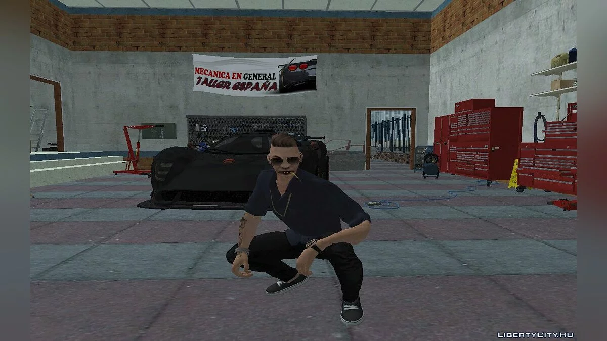 Nouveau Cwmyhb1 en tenue décontractée avec de nouveaux cheveux V10 / GTA San Andreas