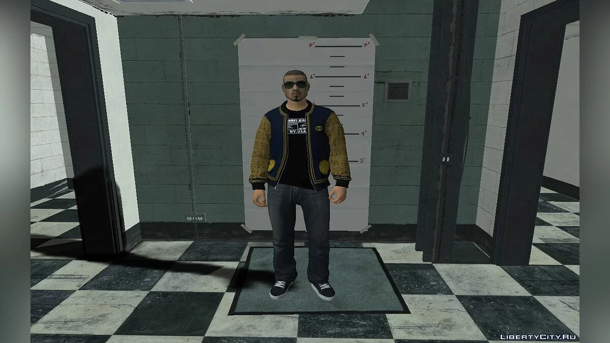Новый скин Цезаря в повседневной одежде V1 / GTA San Andreas
