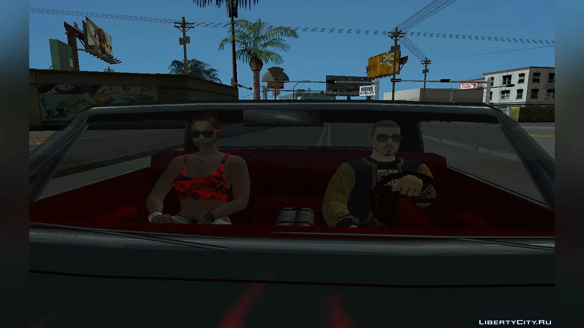 Новый скин Цезаря в повседневной одежде V1 / GTA San Andreas