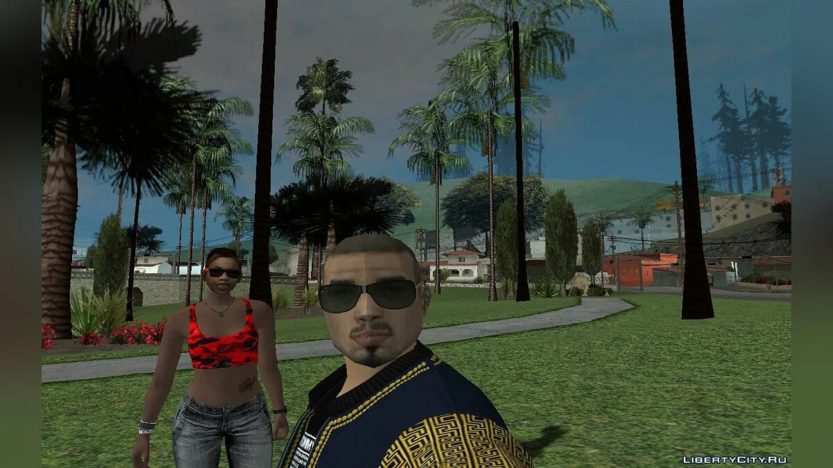 Новый скин Цезаря в повседневной одежде V1 / GTA San Andreas