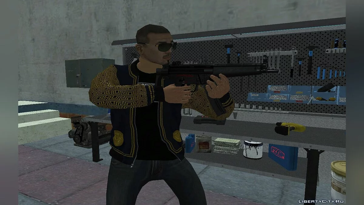 Новый скин Цезаря в повседневной одежде V1 / GTA San Andreas