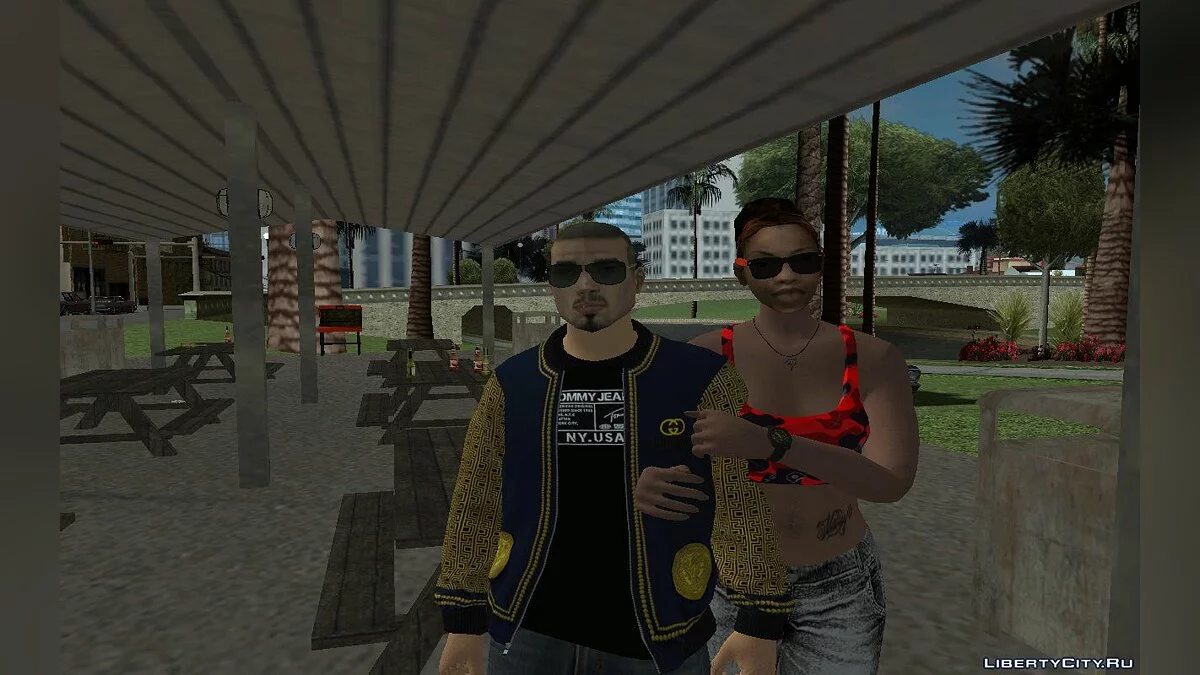 Новый скин Цезаря в повседневной одежде V1 / GTA San Andreas