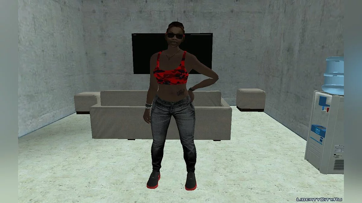 Neuer Kendl-Skin in Alltagskleidung V1 / GTA San Andreas