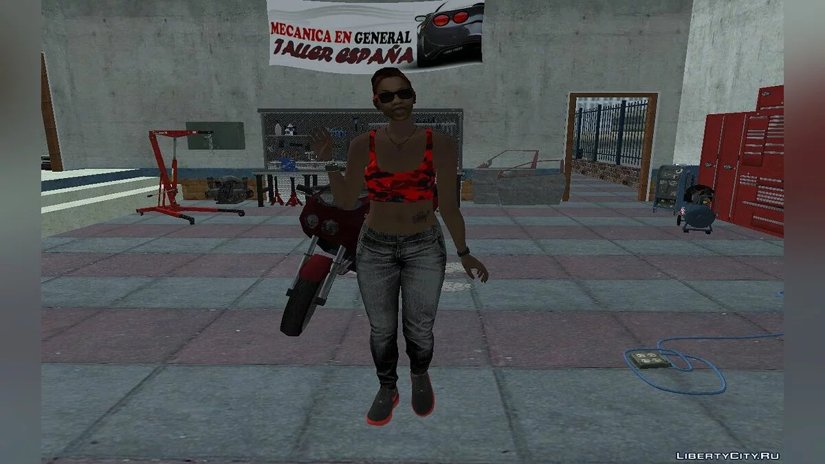 Neuer Kendl-Skin in Alltagskleidung V1 / GTA San Andreas