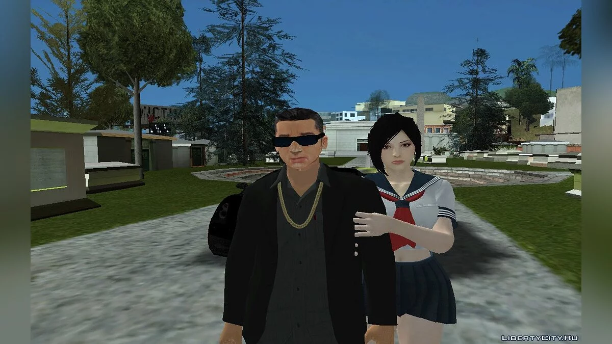Новий скин Вузі в повсякденному одязі v4 / GTA San Andreas