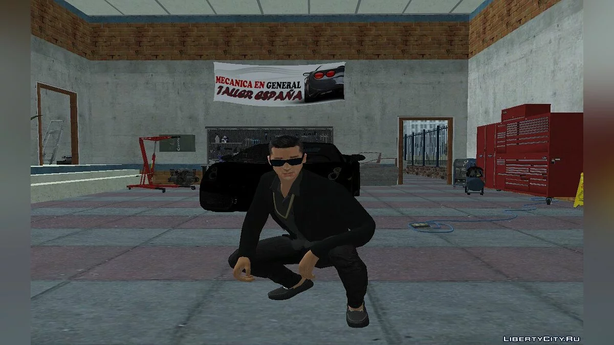 Новий скин Вузі в повсякденному одязі v4 / GTA San Andreas