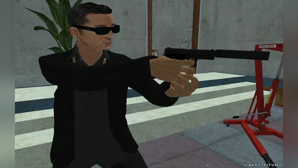 Новий скин Вузі в повсякденному одязі v4 / GTA San Andreas