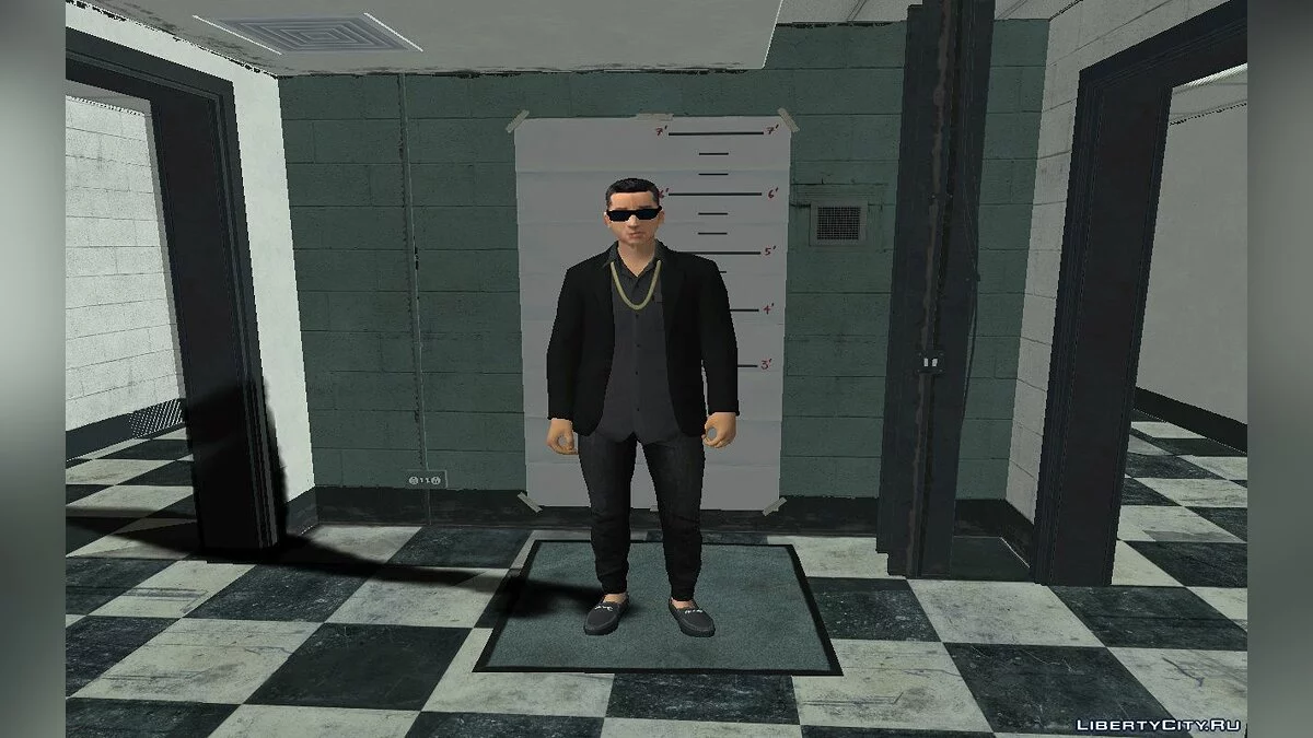 Новий скин Вузі в повсякденному одязі v4 / GTA San Andreas
