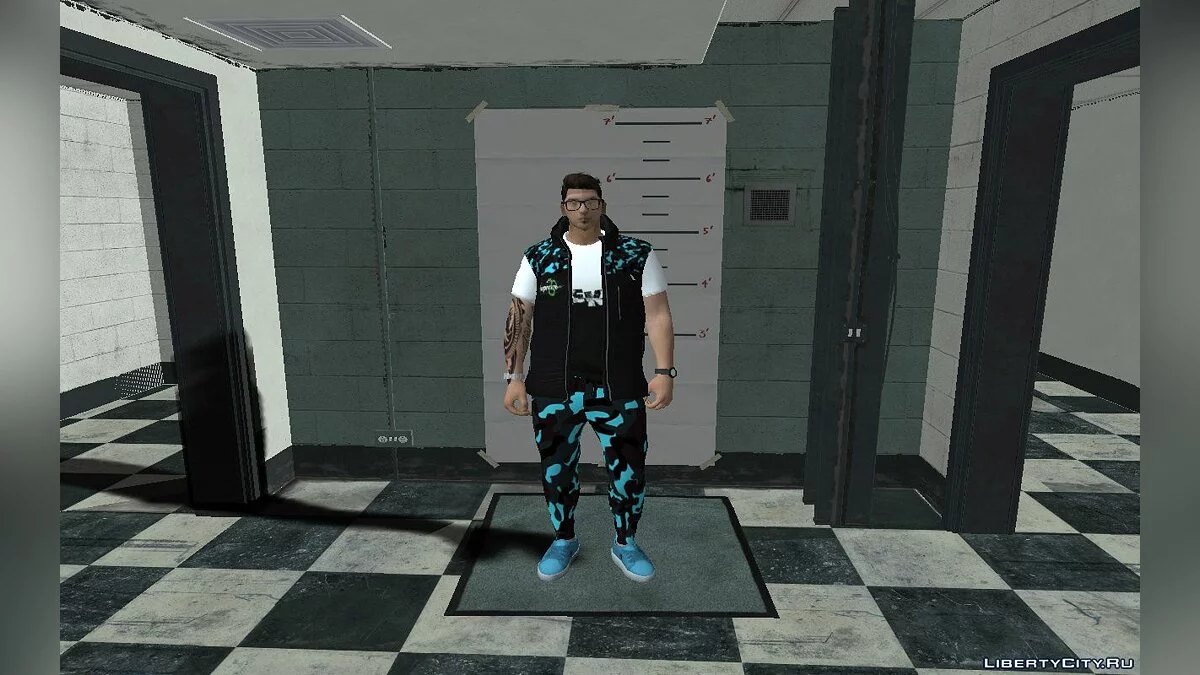 Новий скин Зеро в повсякденному одязі з новим кольором волосся v10 / GTA San Andreas
