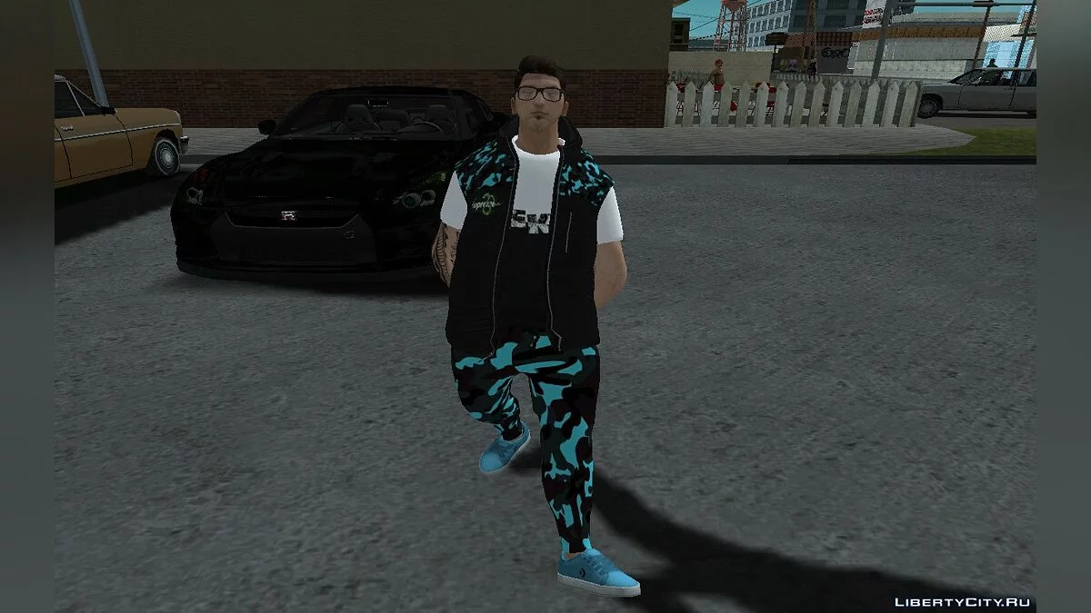 Новий скин Зеро в повсякденному одязі з новим кольором волосся v10 / GTA San Andreas
