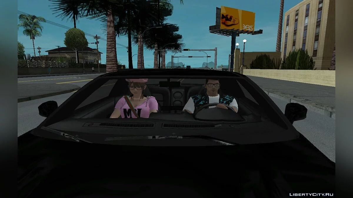 Новий скин Зеро в повсякденному одязі з новим кольором волосся v10 / GTA San Andreas