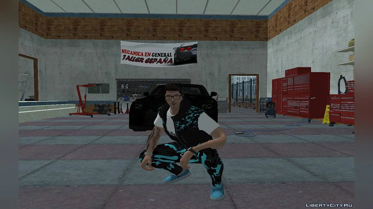 Новий скин Зеро в повсякденному одязі з новим кольором волосся v10 / GTA San Andreas