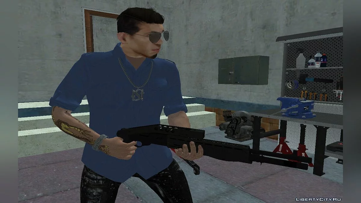 Nuevo Wmybmx en ropa casual con nuevo color de cabello v1 / GTA San Andreas