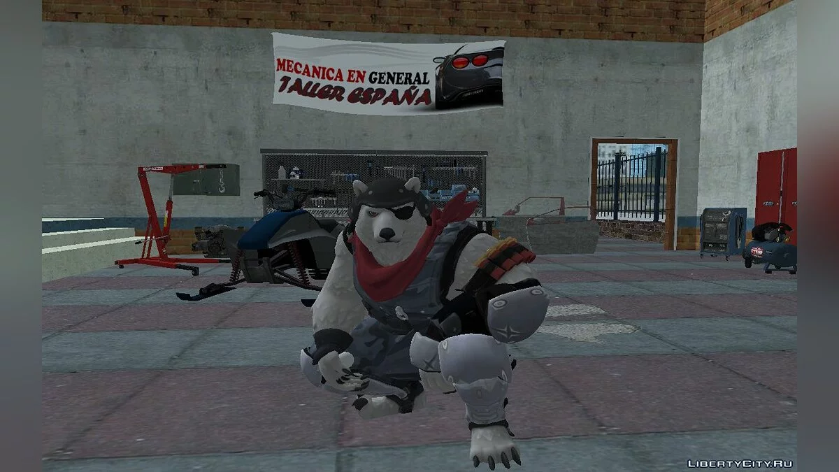 Полярний патруль з Фортнайт / GTA San Andreas