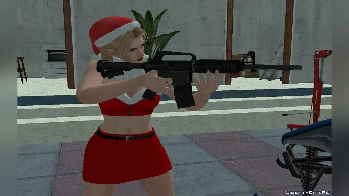 瑞秋的圣诞装扮 / GTA San Andreas