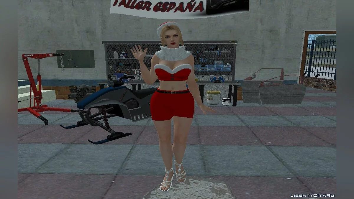 瑞秋的圣诞装扮 / GTA San Andreas