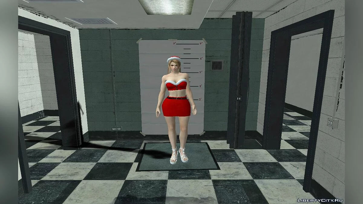 莎拉·布莱恩的圣诞装扮 / GTA San Andreas