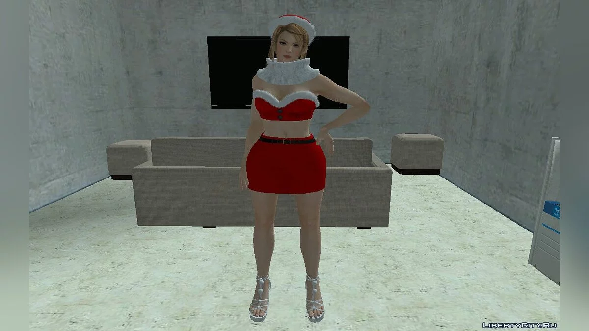 莎拉·布莱恩的圣诞装扮 / GTA San Andreas