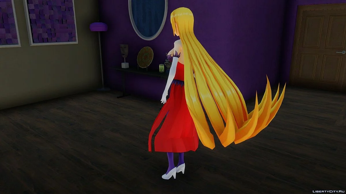 Shinobu Oshino aus Bakemonogatari / GTA San Andreas