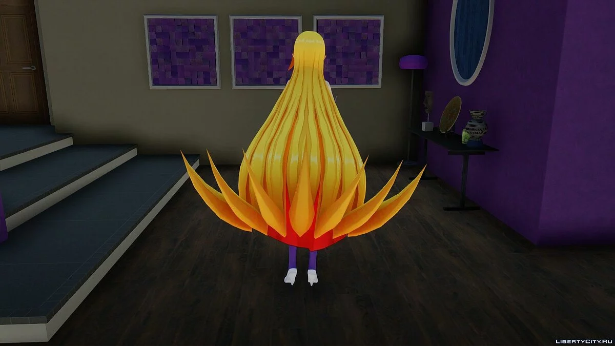 Shinobu Oshino aus Bakemonogatari / GTA San Andreas