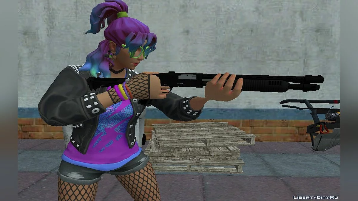 Synth Star dari Fortnite / GTA San Andreas