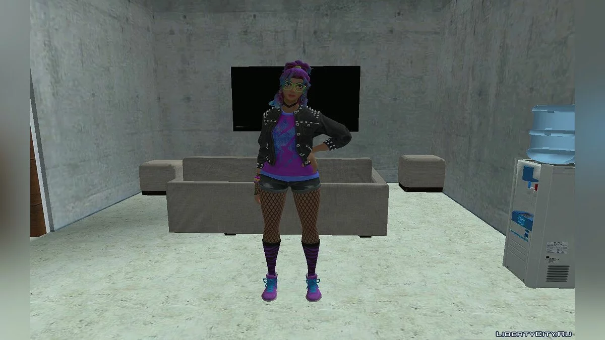 Synth Star dari Fortnite / GTA San Andreas