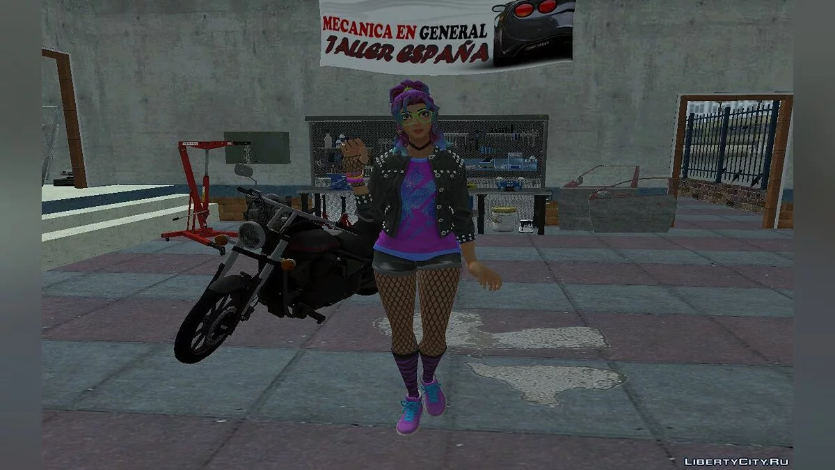 Synth Star dari Fortnite / GTA San Andreas
