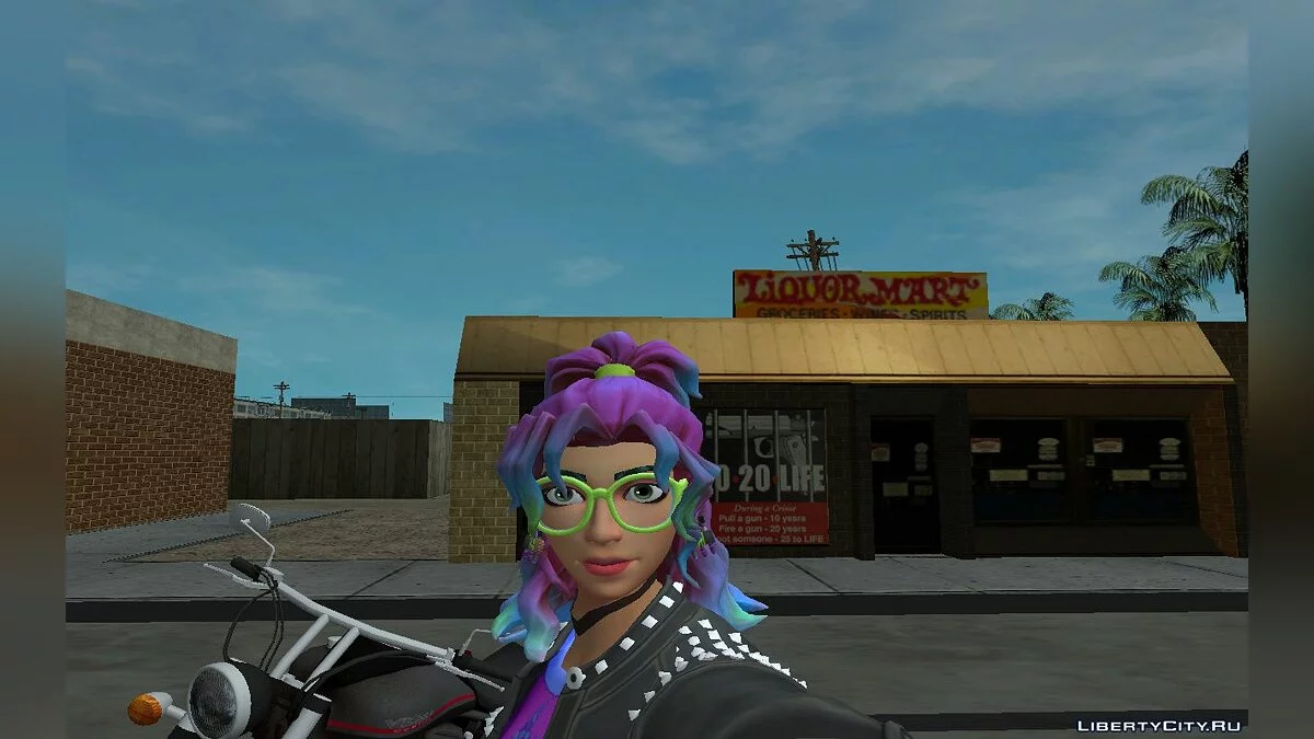 Synth Star dari Fortnite / GTA San Andreas