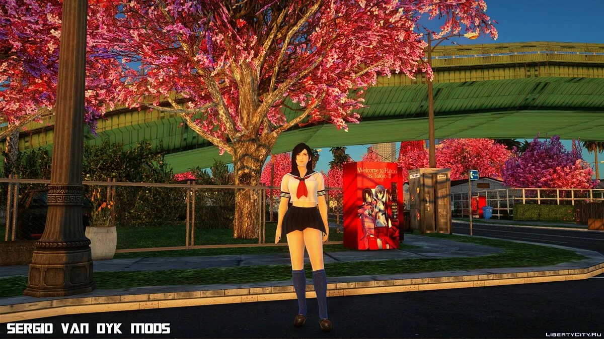 Тіфа Локхарт з Final Fantasy VII / GTA San Andreas