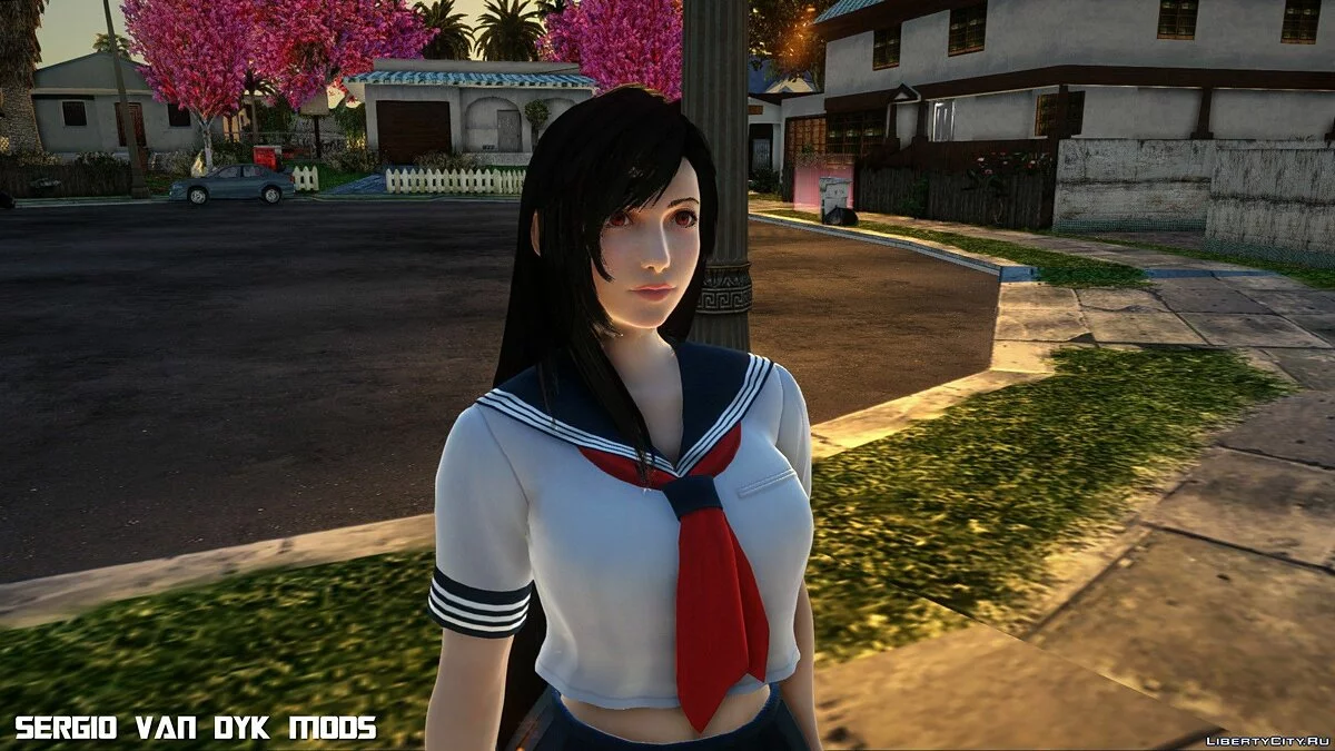 Тіфа Локхарт з Final Fantasy VII / GTA San Andreas