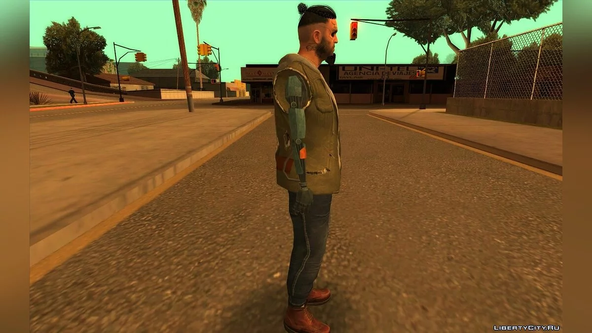 Trevor Wie Cyberpunk 2077 / GTA San Andreas