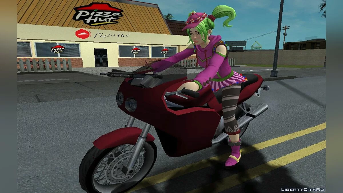 Zoey Candy Girl from Fortnite / GTA San Andreas