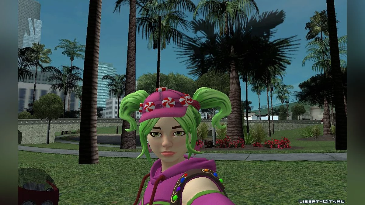 Zoey Candy Girl from Fortnite / GTA San Andreas