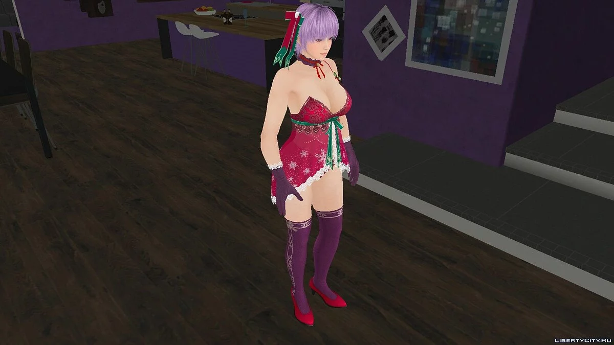 绫音的圣诞服装 / GTA San Andreas