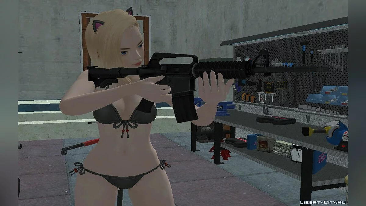 Android 18 from Dragon Ball (Bombay) / GTA San Andreas