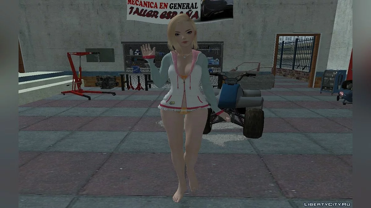 Android 18 from Dragon Ball (Clownfish) / GTA San Andreas