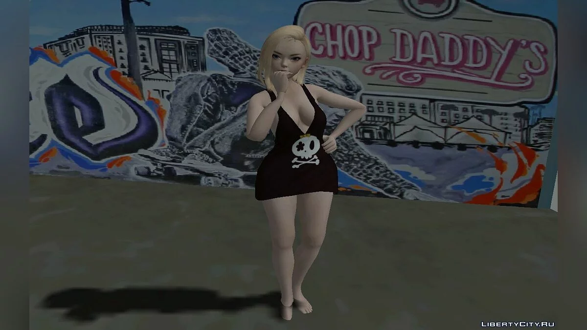 Android 18 from Dragon Ball (Cumin) / GTA San Andreas