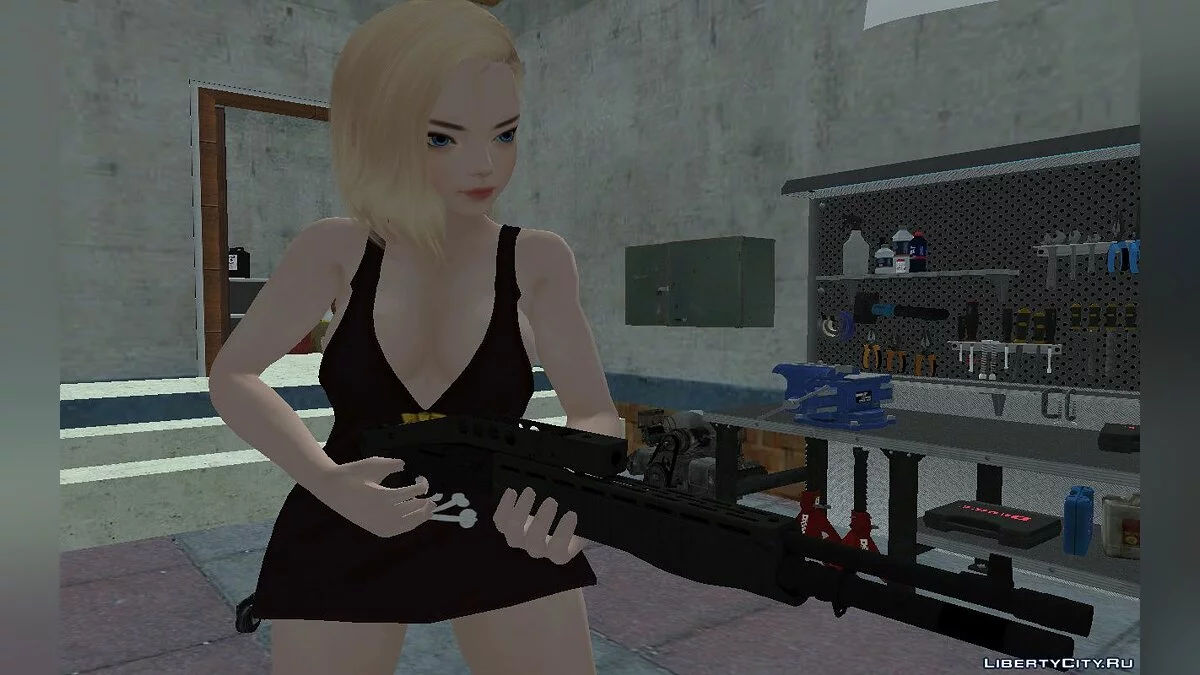 Android 18 from Dragon Ball (Cumin) / GTA San Andreas