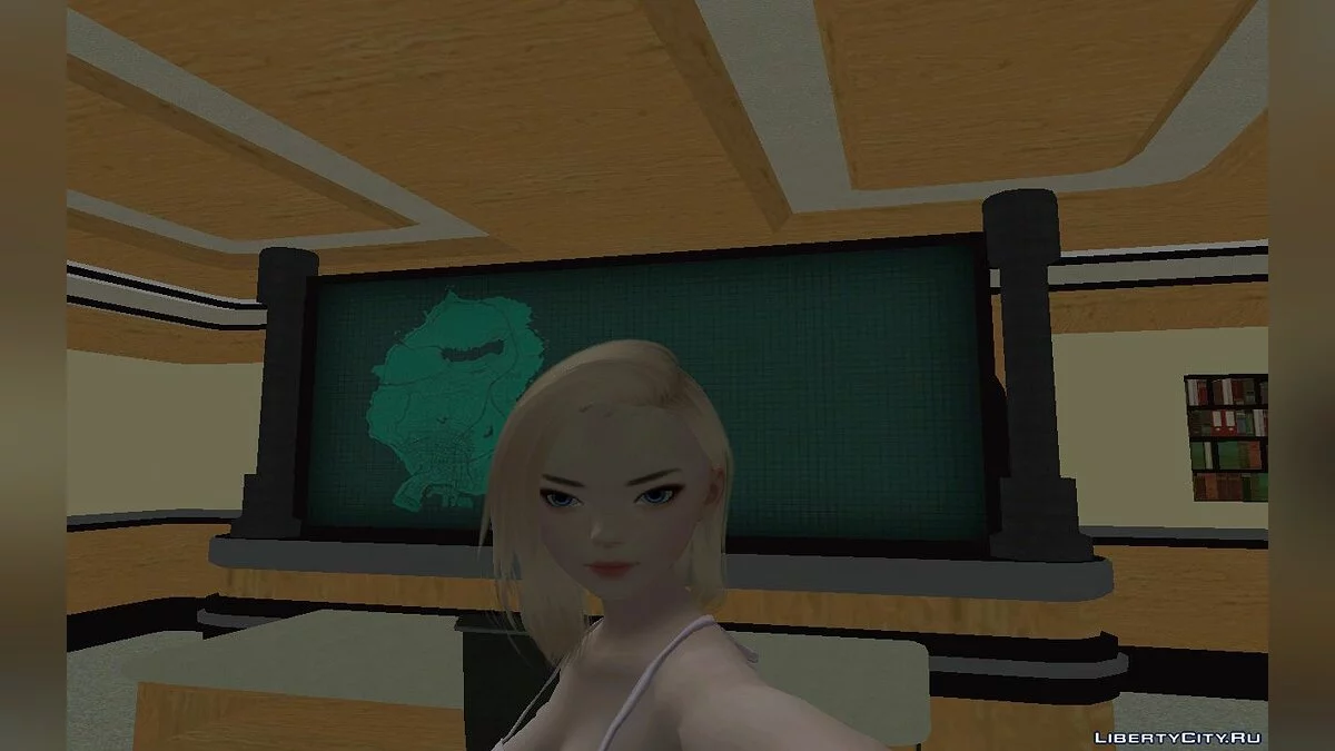 Android 18 from Dragon Ball (Narwhal) / GTA San Andreas