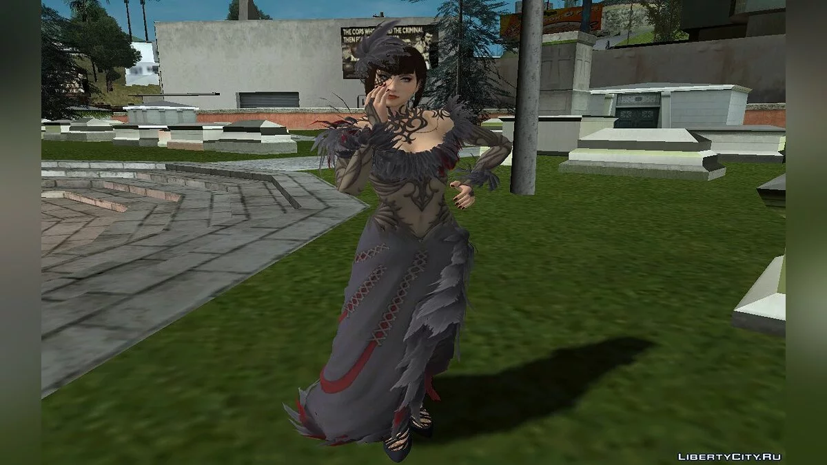 Anna Williams de Tekken 7 / GTA San Andreas