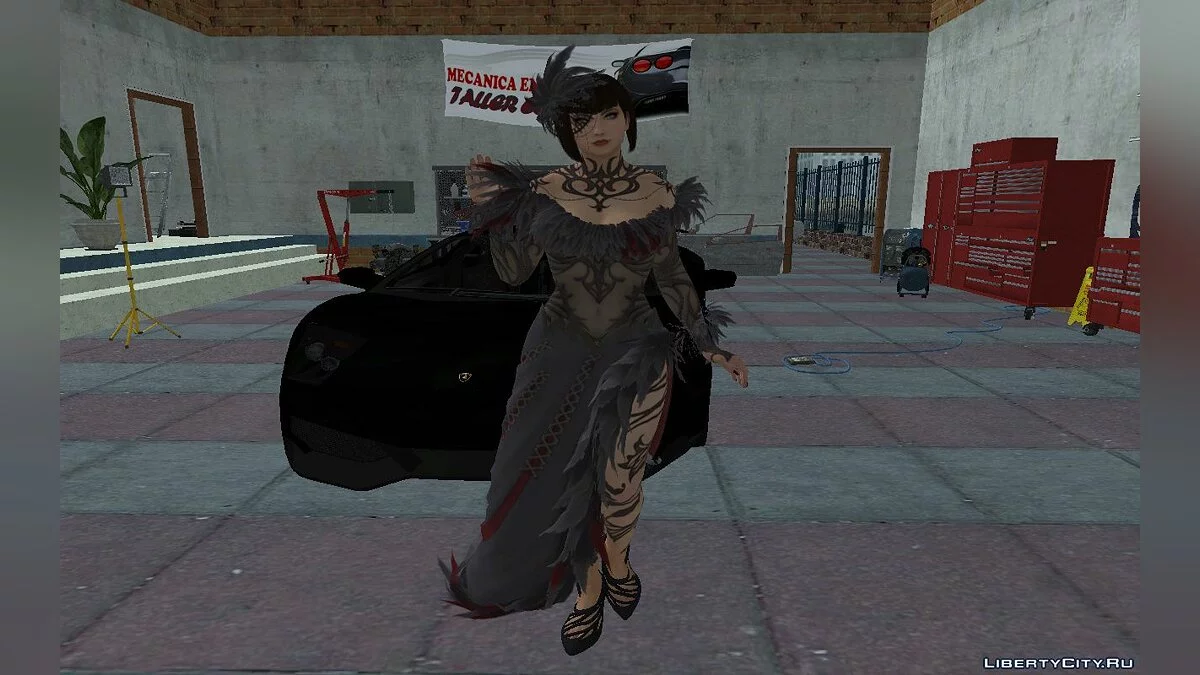 Anna Williams de Tekken 7 / GTA San Andreas