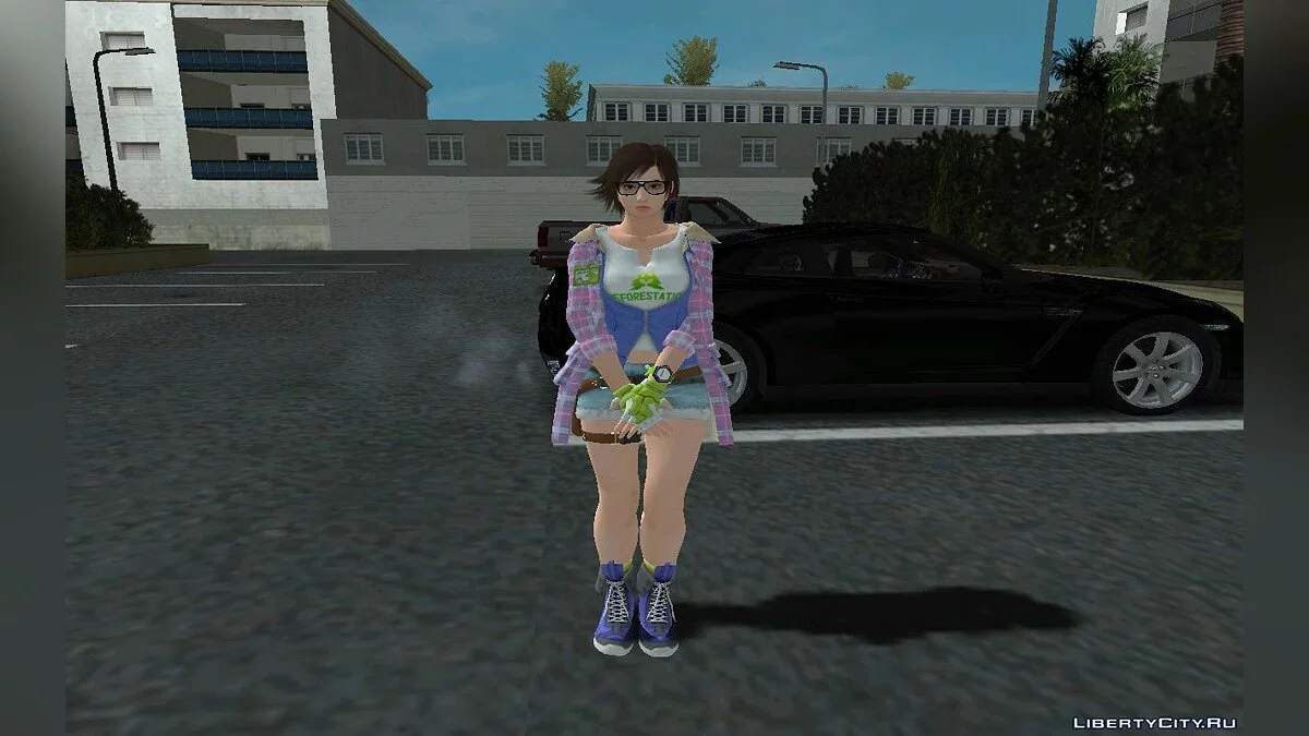 Asuka Kazama im Julia Chang Stil / GTA San Andreas