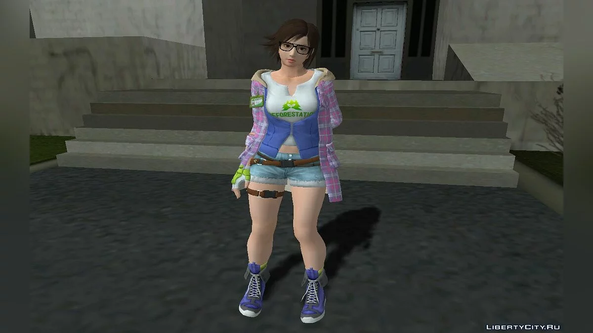 Asuka Kazama im Julia Chang Stil / GTA San Andreas