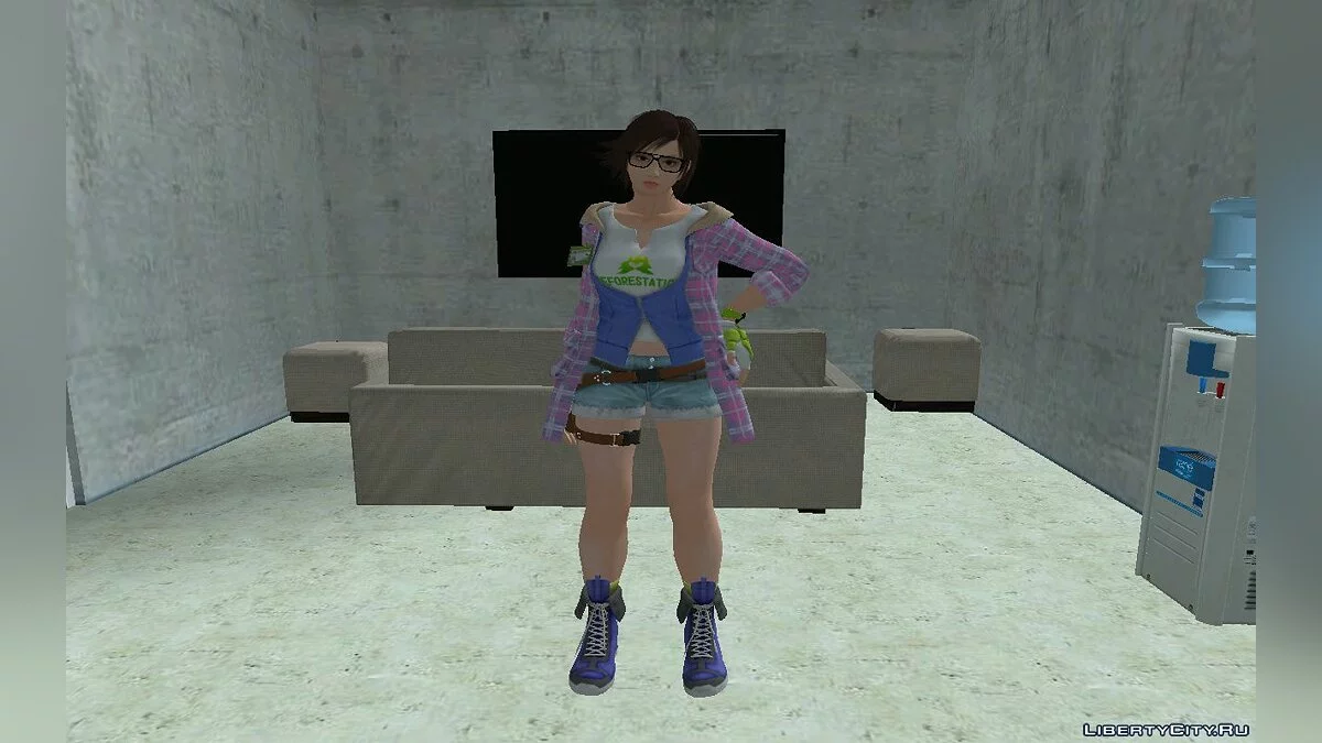 Asuka Kazama im Julia Chang Stil / GTA San Andreas