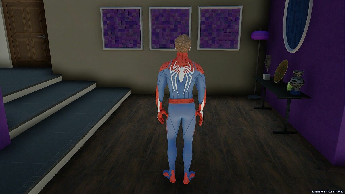 SpiderMan PS4 (Armored Advanced Suit) - GTA5-Mods.com